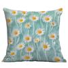 New 3D Imitation Plush Daisy Pillowcase Home Sofa Cushion Pillowcase