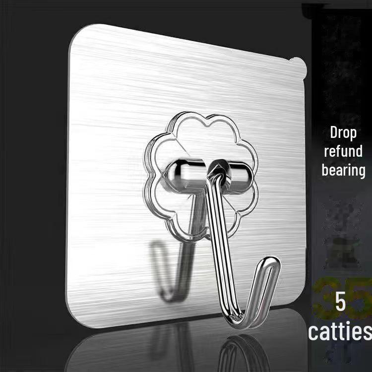 Selbstklebender, superstarker Wandhaken zum Aufhängen ohne Nägel – Ideal für Toilette, Tür und Küche