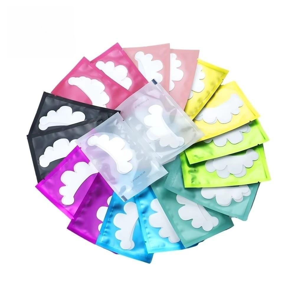 50Pairs Cloud Shape Grafting Eyelash Under Eye Pads Eyelash Pad Stickers  Makeup Application
