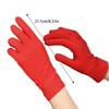 1pair Luxurious Display Gloves Elegant Brown Ceremony Mittens Sunscreen Mittens for Ceremonial Etiquette