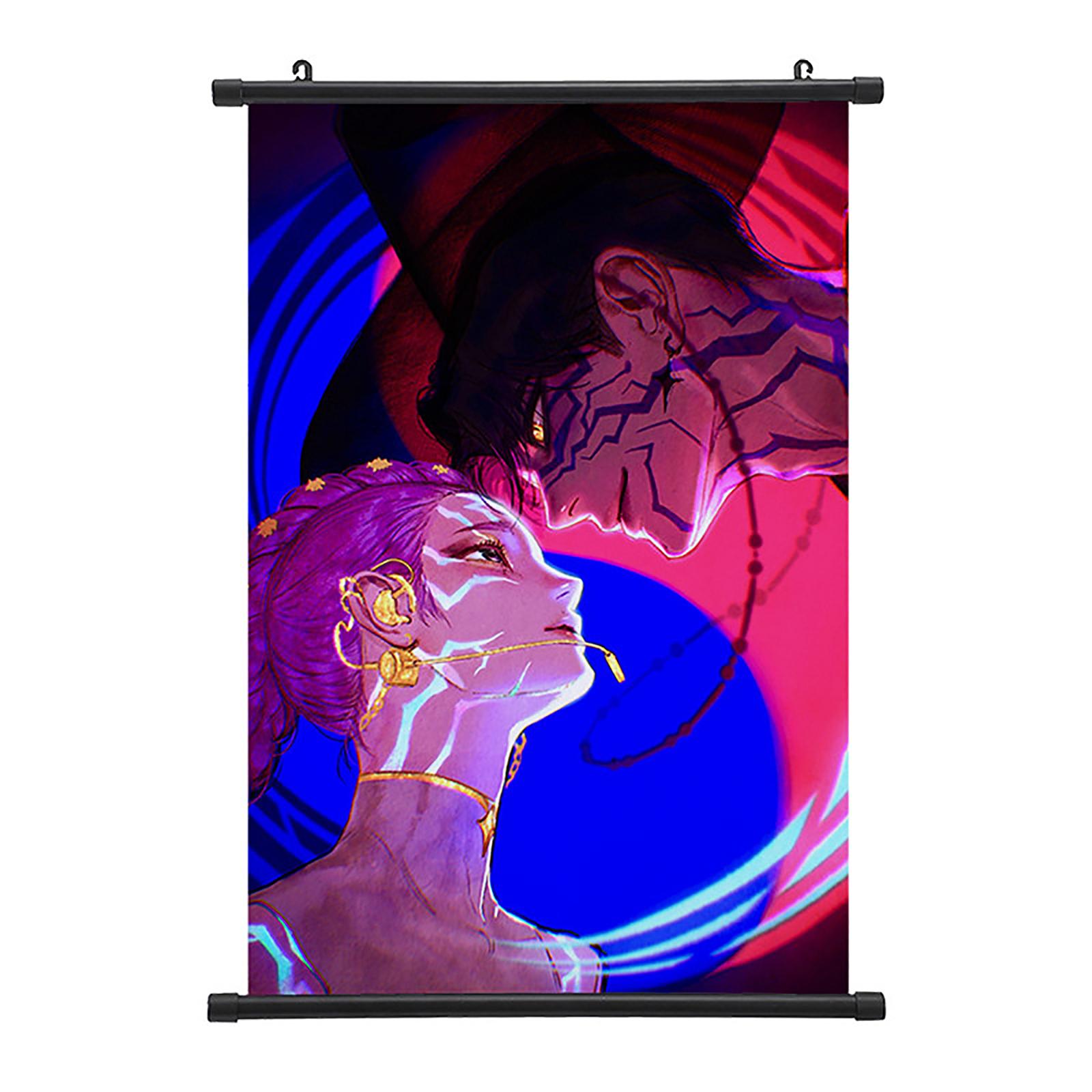 

Подвесной плакат-свиток Тканевое настенное искусство для гостиной, спальни и украшения дома One Size