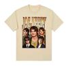 Y2k Retro Harajuku Tshirt Limited Edition Joe Keery Retro Pattern Tshirt  Printed Cotton Tops Casual Loose Streetwear Unisex