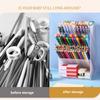 Pen Holders Container Desktop Ornament Pencil Storage Shelf Desk Pen Pencil Brush Holders Office Home Desk Organizers