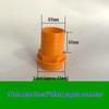 POM Anti-Corrosion Plastic Steel Connector with Internal and External Threads for Water Pipes and Tanks