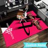 Custom Name Rug basketball Pride Rockets Area Rug Suitable for Indoor And Outdoor,Carpets for Homes, Offices,Living Rooms,Home Decor,Christmas Gift
