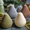 Creative Lantern Shape Candle Silicone Casting Mold Pear Soap Making Wax Moulds Home Decor Scented Candle Mold Accessories