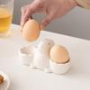 Adorable Rabbit Shape Eggs Cup Soft Boiled Eggs Holder Breakfast Kitchen Cooking Tool for Breakfast and Kitchen Decors