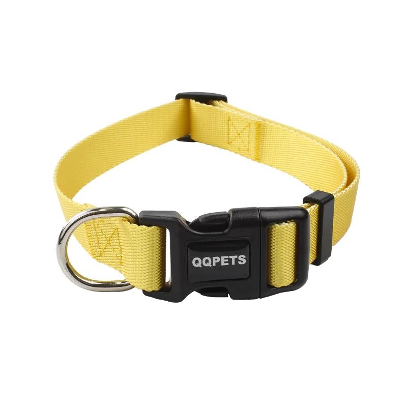 Verstellbares Hundehalsband aus Nylon, Hundeleine, Haustier-/Katzenhalsband, Traktionsleine, geeignet für kleine und große Hunde, Bulldoggen, Möpse, Beagle