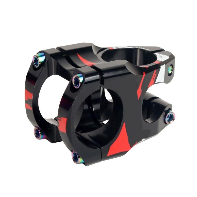 Mountain Bike Handlebars Short Stem Aluminum Alloys Short Road Bike Stem Handlebar Accessories Easy To Installation