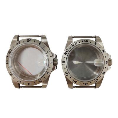 EXP39mm Stainless Steel Watch Case - Water-Resistant, Sapphire Crystal, Fits NH34/35/36 Movements