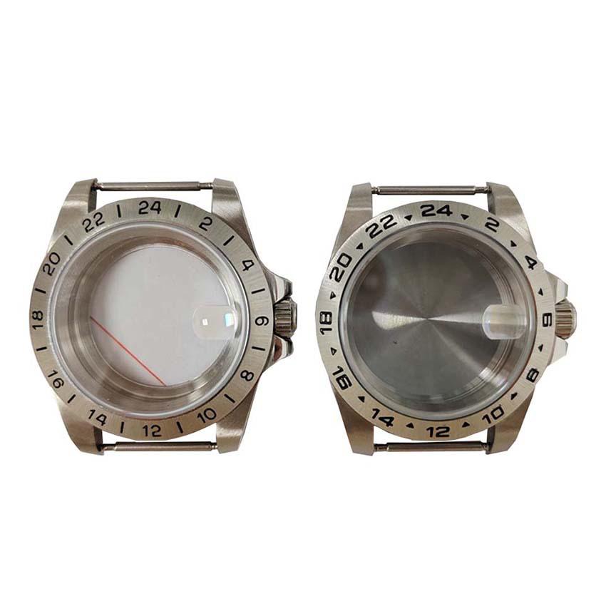 

Корпус часов из нержавеющей стали EXP39мм - Водонепроницаемый, сапфировое стекло, подходит для механизмов NH34/35/36 Thin Font Solid Back