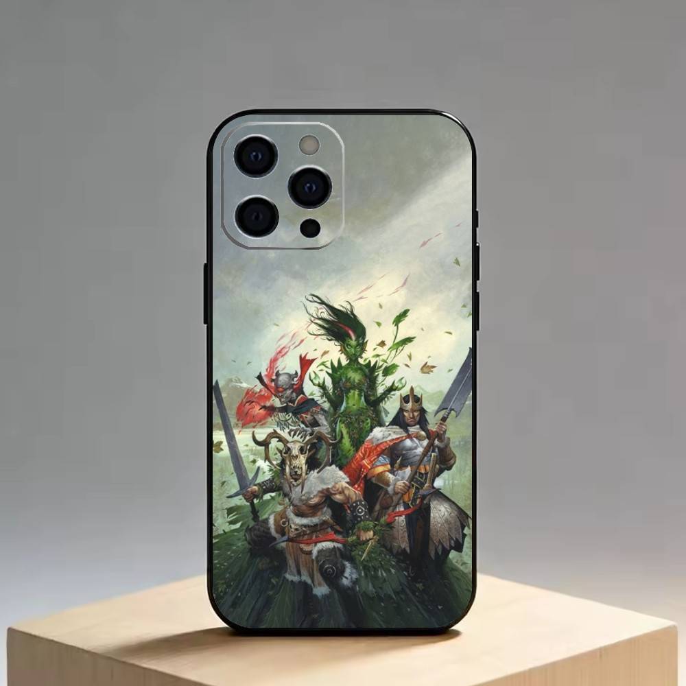 Pathfinder Kingmaker   Funda de Teléfono Para iPhone 17, 16,15,14,13,12,11 Plus,Pro Max, Otros Cubierta Blanda Negra