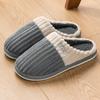 Cotton Slippers Men's Autumn and Winter New Couple Indoor Home Non-slip Warm Plush Slippers Women's Winter