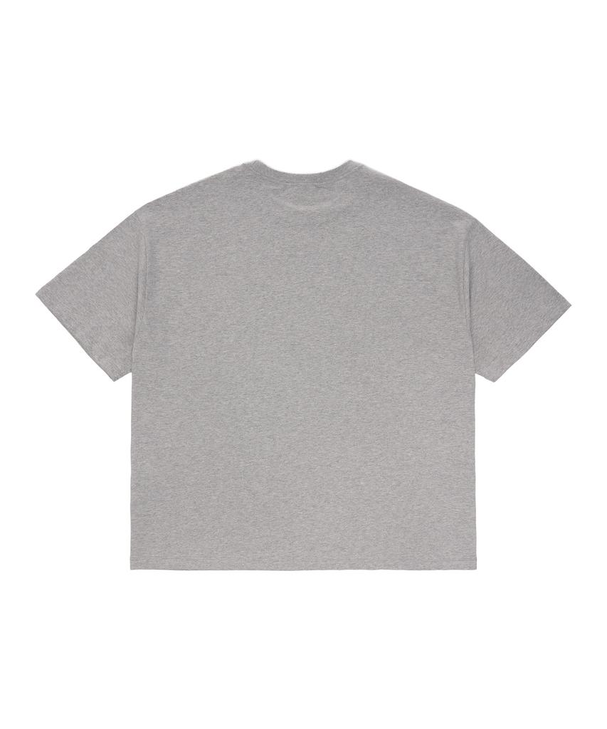 Yunibeoseugameonteu Htg Emblem T-Shirt_Melange Grey