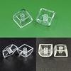 5/10pcs 1U Keycaps Set XDA Height Transparent with Backlit For Personalizing Mechanical Keyboards Enhances Typing