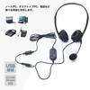 MRG Headset USB 1080P Full HD Binaural Headphones with Microphone PC USB Connection Telework ZOOM Skype Compatible Hands-free