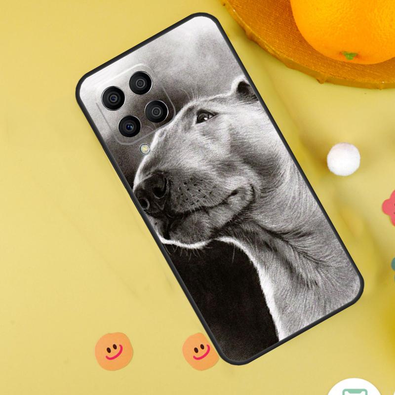 Bullterrier Bull Terrier Dog Case For Samsung Galaxy M20 M35 M55 M15 M32 M16 M36 M56 M54 M23 M52 M34 M14 M11 M31 M13 M53