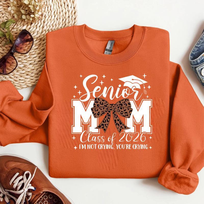 Proud Senior Mom  Crewneck – Graduation