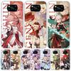 Genshin Impact Anime For Xiaomi Poco X7 X6 X5 X4 Nfc F7 Ultra F6 F5 Pro Telefondeksel F4 Gt F3 M6 M5 M4 M3 5G Fundas Deksel Coque Po