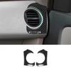 2Pcs Carbon Fiber Interior Side Air Vent Outlet Cover Trim For Honda Pilot
