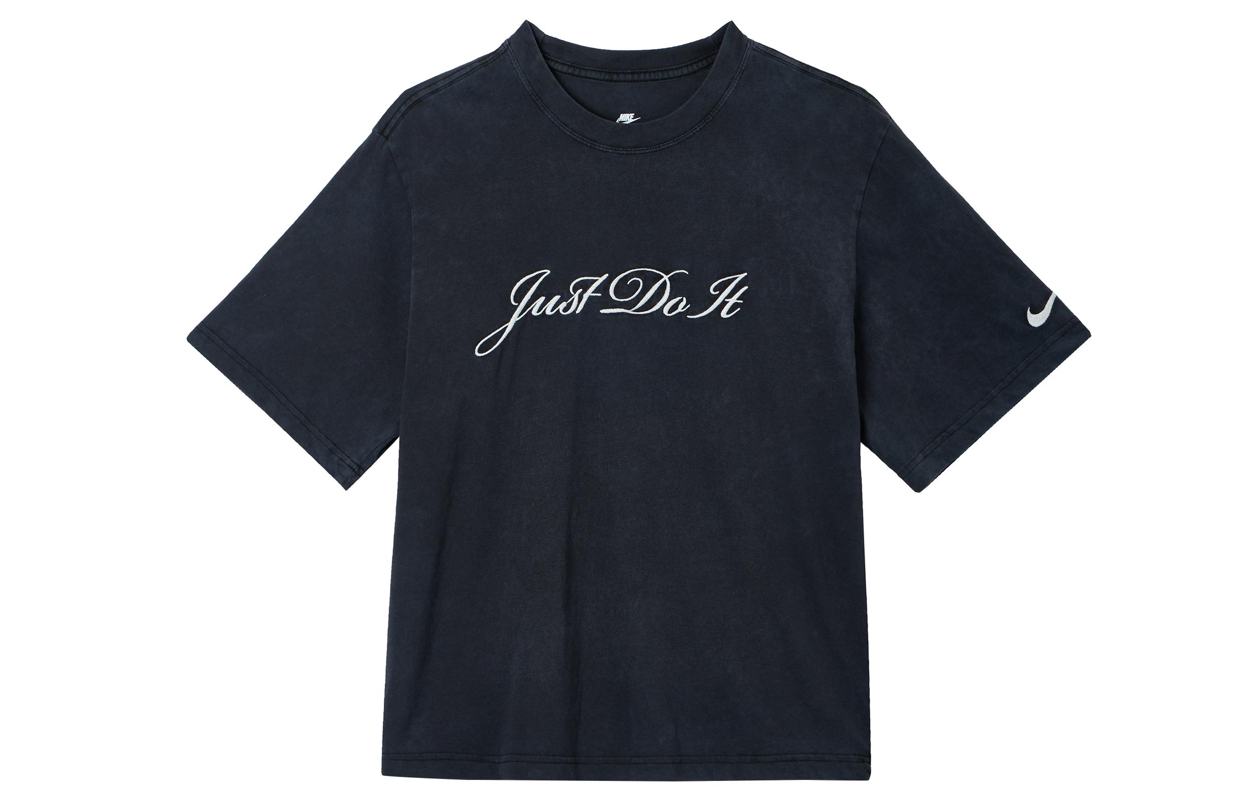 Nike Swoosh T Shirt Women s Black FZ4886-010 L