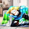 Android 18 Print Blanket Warm Comfortable Flannel Blanket Suitable for Bedrooms, Sofas, Beds, Chairs, Picnics, Travel-HYQ1