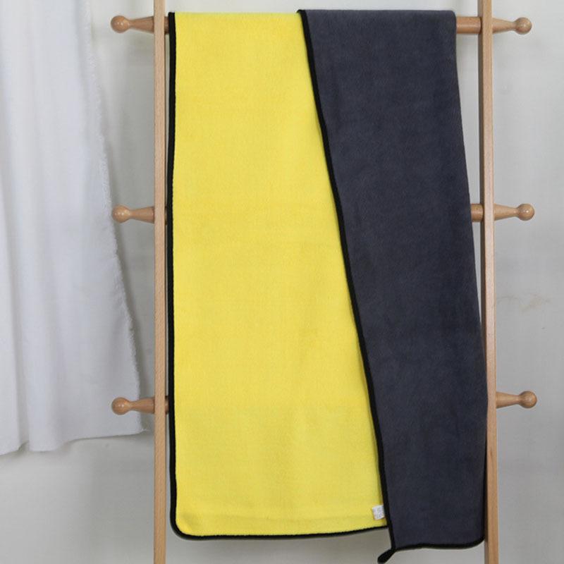 70x140cm Double-sided 600g Thick Absorbent Car Wash Towel for Glass Wiping