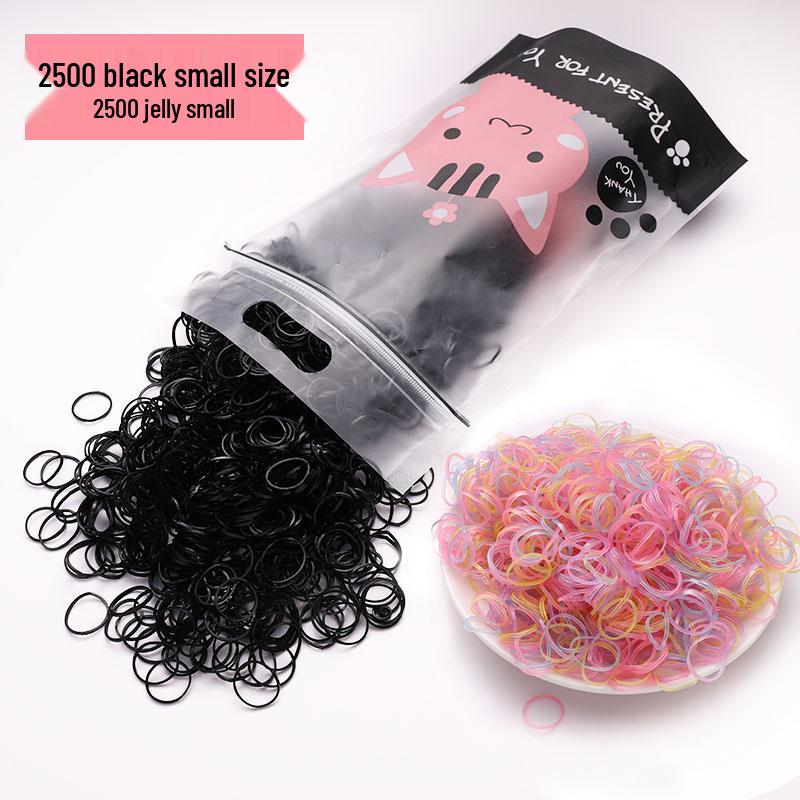 Elastic Hair Ties for Children - Small, Durable, High Elasticity Bands for Girls