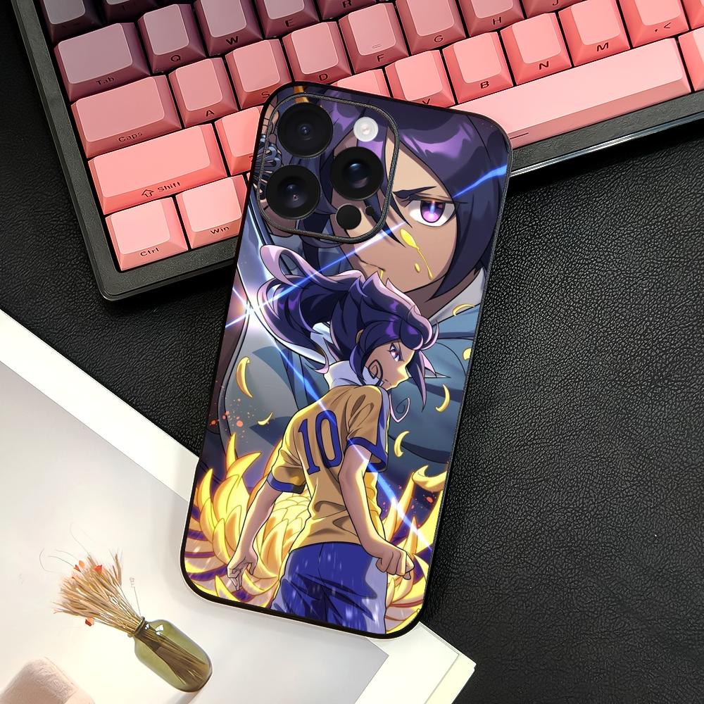Axel Blaze Firestorm Inazuma Eleven Anime Phone Case For IPhone 16 15 14 13 12 PRO MAX PLUS Mini TPU Soft To Skin-friendly Cover