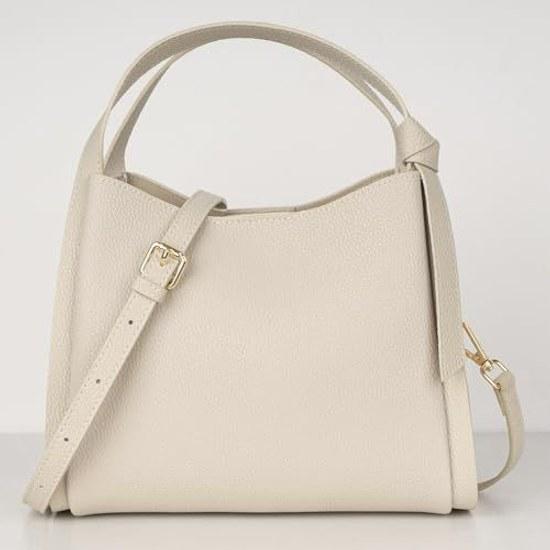 Kyoei-Tech Handbag Ladies High-Quality Genuine Leather Shoulder Bag Formal Carry Crossbody Silk Scarf Ultra-Lightweight 592g Self-Standing Stylish
