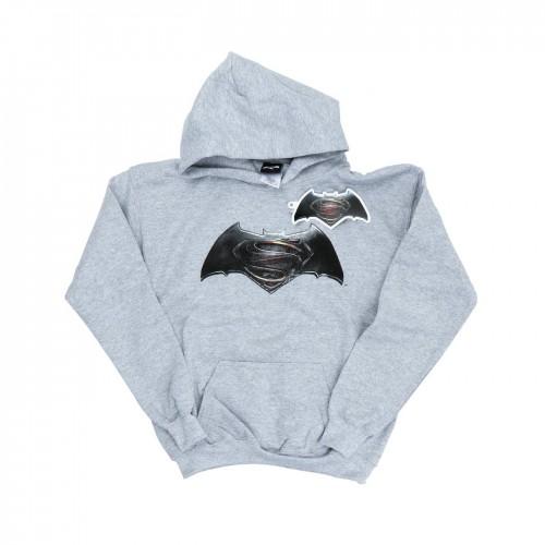 DC Comics Boys Batman V Superman Logo Hoodie