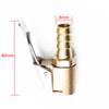 Tragbare aufblasbare Pumpe für Autoreifen-Luftfutter-Inflatorpumpenventil-Anschluss Clip-on-Adapter Auto Messing 8-mm-Reifenradventil