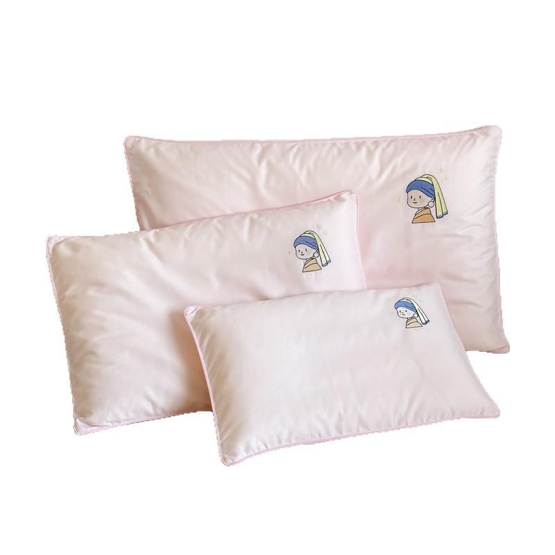 100-Thread Count Pure Cotton Pillowcase Kids Babies 30x50cm Or 40x60cm Cartoon Style Soft Breathable Bedding Cover