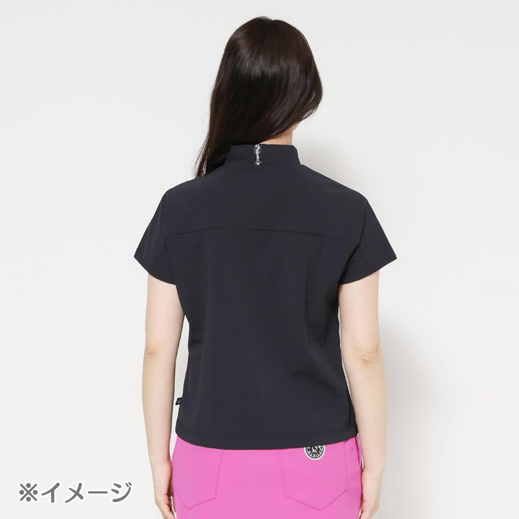Sanrio Mock Neck French Sleeve Shirt Hello Kitty White L Sanrio Sports Golf 939862