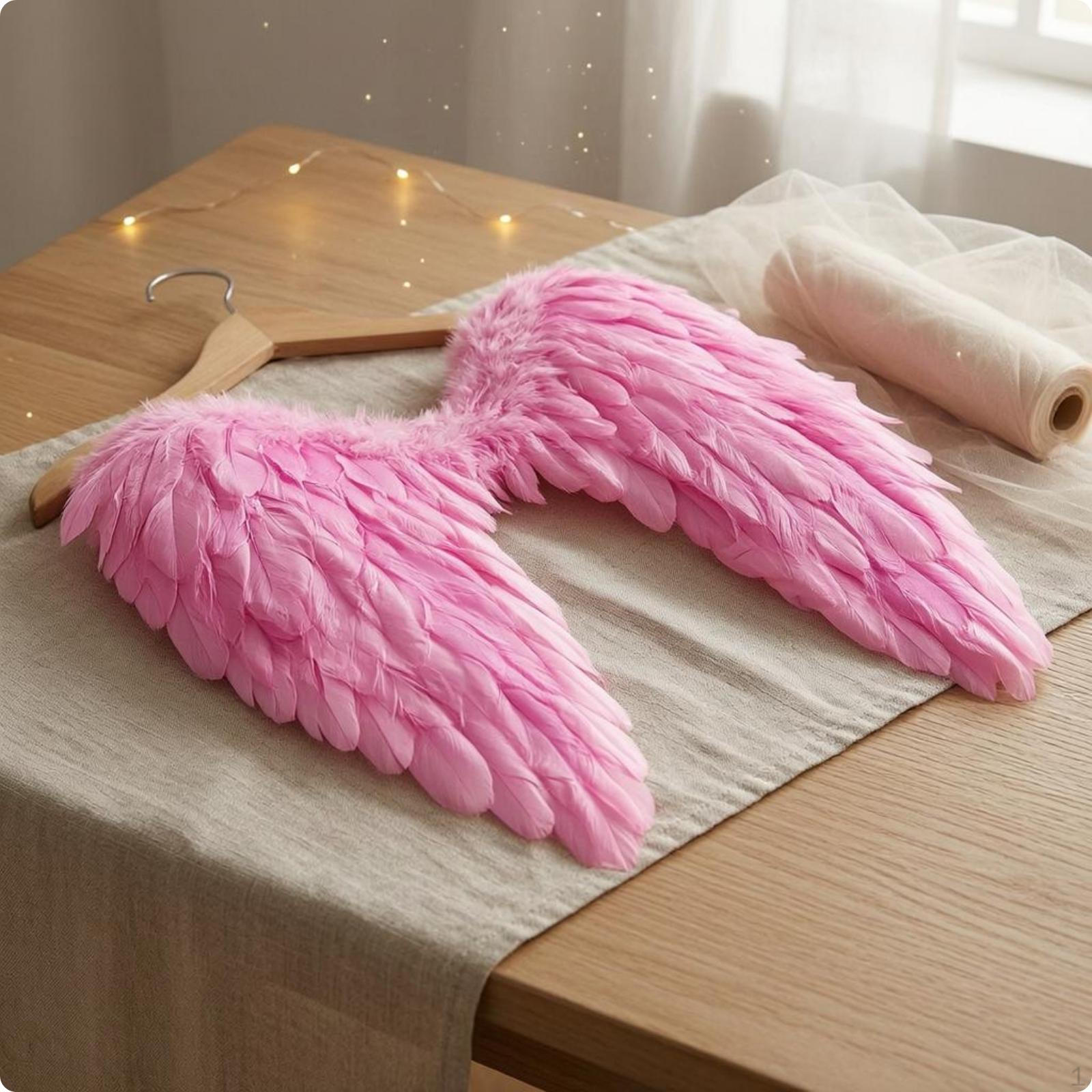 Pink Prop Feathered Appendages Layered