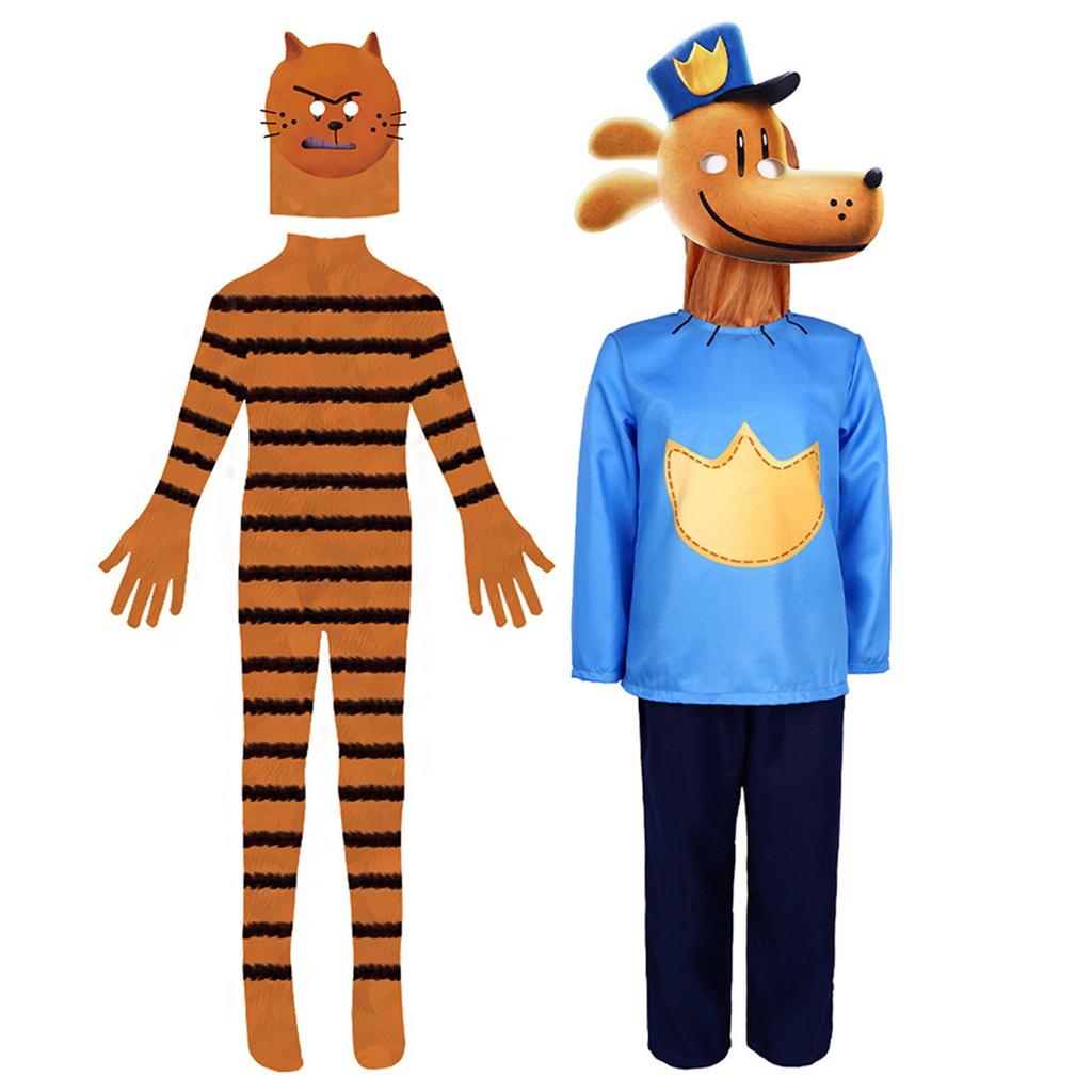 Children's Performance Clothing Tight Fitting Anime Cosplay Clothing Party Supplies