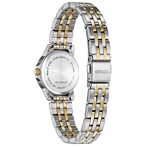CITIZEN EQ0605-53A Ladies' Quartz Rose Gold/Silver Stainless Steel Watch