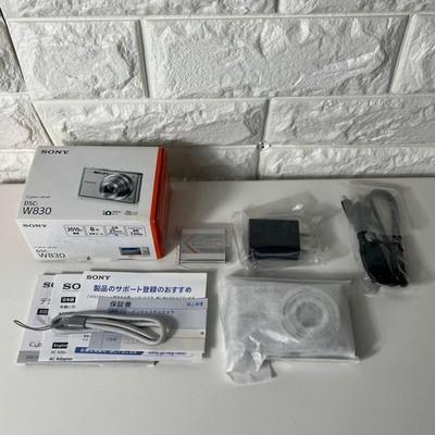 Sony Cyber-shot DSC-W830 Silver 20.1MP Digital Camera 8x Zoom