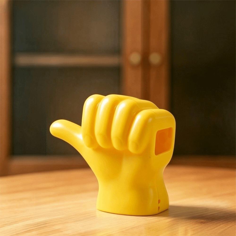 Magnetic Thumbs-Up Refrigerator Magnet Effortless Beer Bottle Cap Remover Desk Ornament Party