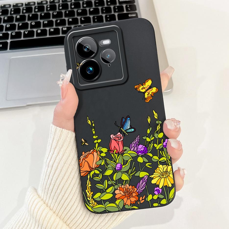 For Realme GT7 Case GT 7T 5G RMX5061 Luxury Art Painted Cover Soft Silicone Case For Realme GT 7 Pro GT7 T RealneGT 7T 5G Fundas