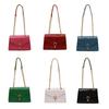 Alligator Print Crossbody Bag Shoulder Bag for Girl Women Solid Color Bag