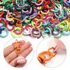200-500pcs/Lot 6 8 10mm Colorful Open Jump Rings Split Jump Ring Connector For Diy Jewelry Making Findings Accessories Supplies