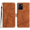 For HMD Pulse/Pulse+ Case Flip Leather Retro Phone Cover Lines Imprinted