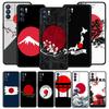 Phone Case For Oppo Reno13 Reno12 Reno11 F Reno10 Pro A54 A53 A95 A76 A74 A57 A98 A80 A79 5G A78 4G Cover Japan Flag