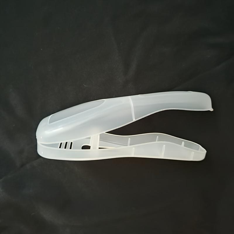 1Pc Travel Accessories Toiletry Organizer Lightweight, Dustproof, Transparent Compact Storage Suitable for Travel Razor and Accessory Storage