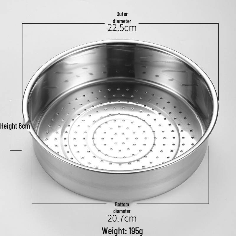 

Универсальная пароварка из нержавеющей стали для электрической рисоварки: Утолщенная пароварка, поднос и решетка для овощей