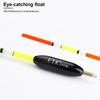 FTK 5pcs of Outdoor Fishing Gear Accessories for Fishing Float with Lead Shirt Wood, Large Buoyancy, and Thickened Tail