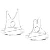 Integrated Cutter Display Stand Durable Acrylic Organizers Space Saving Kitchen Countertop Storage For Home And Restaurant Use
