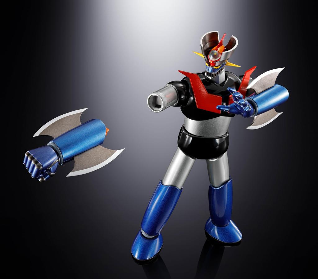 TAMASHII NATIONS Soul of Chogokin GX-117 Mazinger Z (Reinforced Type) Kakumei Shinka, Approximately 165mm Die-cast & ABS Painted Movable Figure