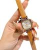 Fashion Light Luxury Women'S Watch Simple Retro Square Temperament Women'S Watch Rose Gold Leather Strap Watch